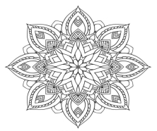 Описание: Описание: Эскизы с мандалами • Значение татуировки с мандалой | Mandala coloring  pages, Mandala drawing, Geometric art